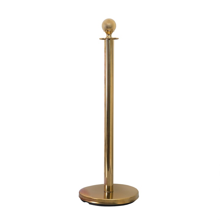 Stalp de delimitare cu finisaj tip oglinda, H 96 cm, culoare auriu, B.S.P. / SL631