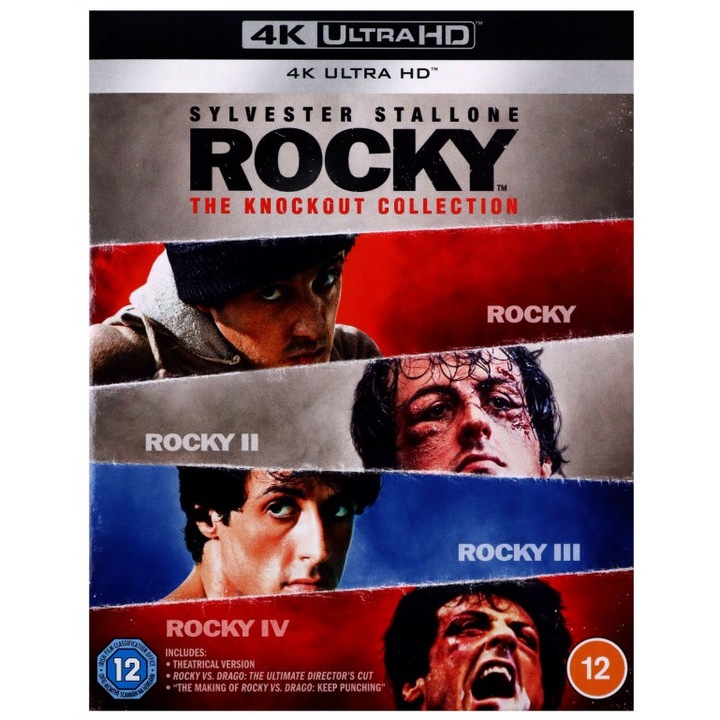 Rocky: The Knockout Collection [Blu-Ray 4K]