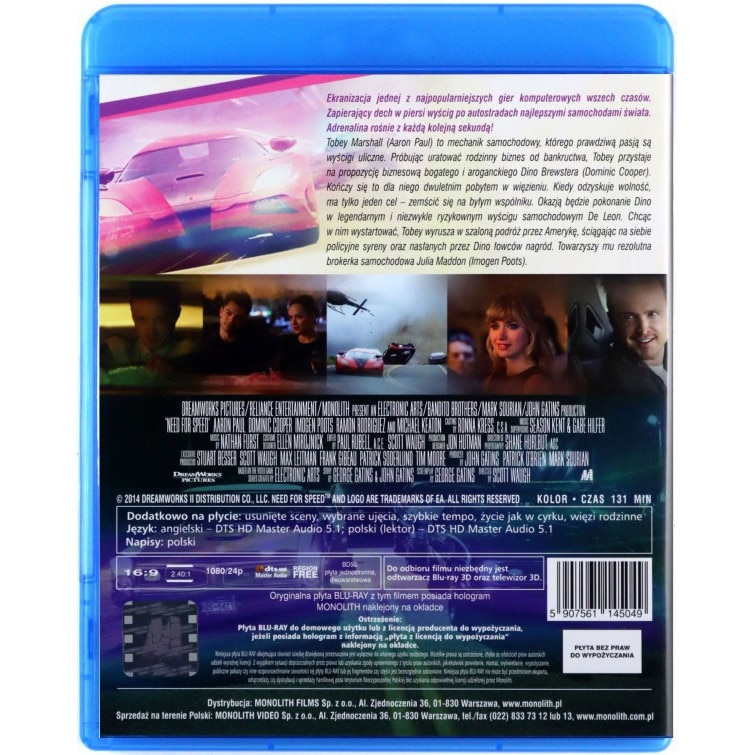 Need for Speed: Inceputuri [Blu-Ray 3D] - eMAG.ro