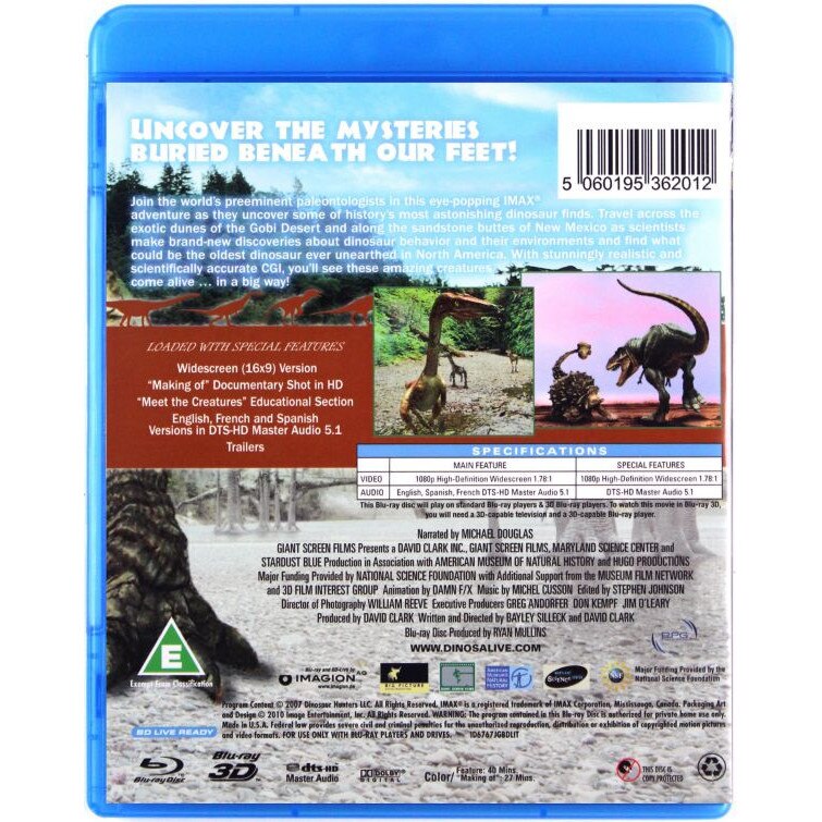 Dinosaurs Alive [Blu-Ray 3D] - eMAG.bg