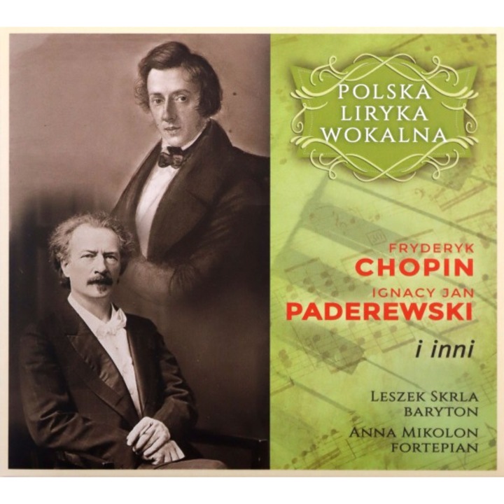 Polska Liryka Wokalna - Chopin, Padereweki, Baird, Szymanowski, Czyż, Małecki [CD]