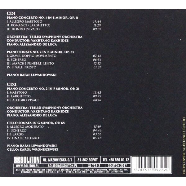 Chopin Greatest Concertos Gold Edition [2CD] eMAG.ro