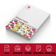 Foi Termice A4 Phomeno, 200 File, ABY PRODUCTS, Hartie Speciala, Compatibila cu orice Imprimanta Termica A4, Uscare foarte rapida, Coli Printer Portabil