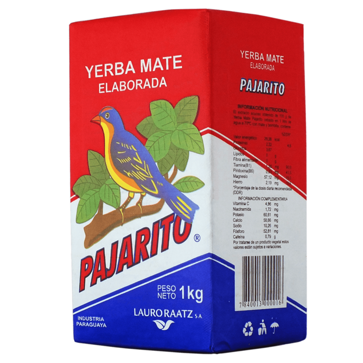 Чай Yerba Mate, Pajarito Elaborada Con Palo Tradicional, 1 кг
