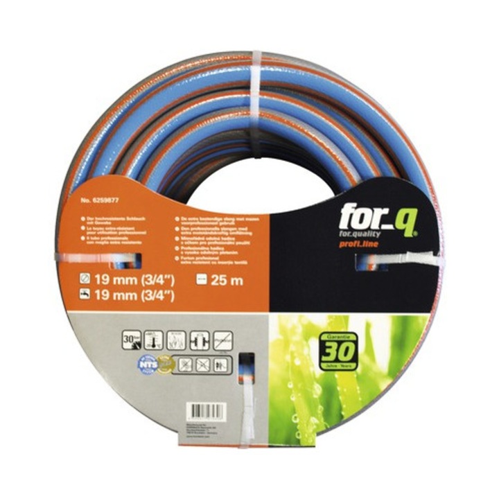 Kerti tömlő For_q Profi_line 3/4" 25 M