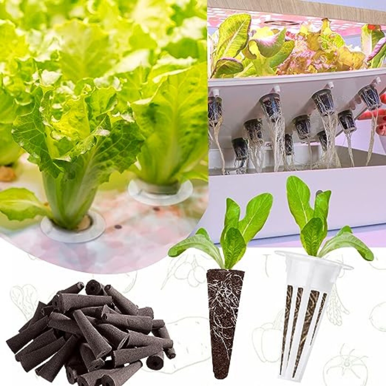 Set 30 ghivece pentru rasaduri din plastic - eMAG.ro