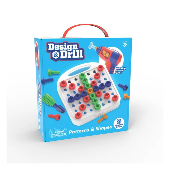 Fúrókészlet, tanulási források, mintákkal és alakzatokkal