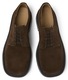 Camper, Pantofi derby din piele intoarsa Mil 1978, Maro inchis, 39