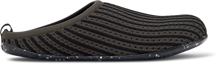 Camper, Papuci de casa cu model in dungi Wabi 1663, Gri inchis