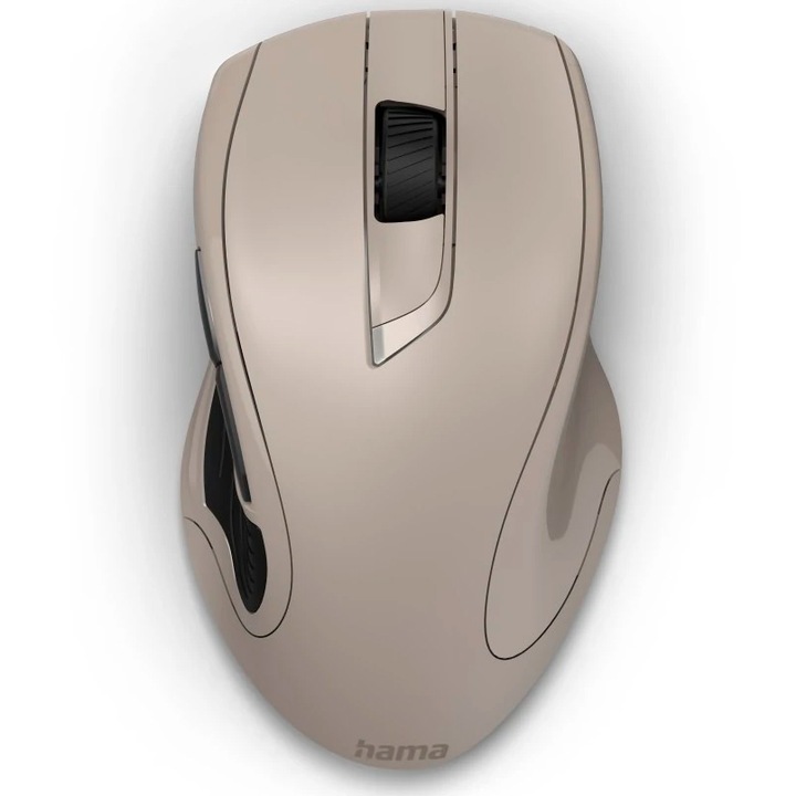 Mouse Hama Wireless Laser Cu 7 Butoane Mw-900 V2, Bej