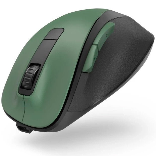 Mouse Hama Wireless Optic Cu 6 Butoane Mw-500 Recharge, Ergonomic, Verde