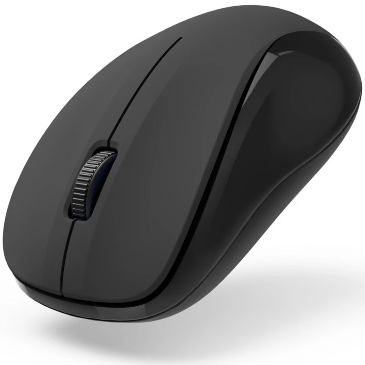 Безжична оптична мишка Hama, 3 бутона, Mw-300 V2, Безшумна, USB приемник, Черен
