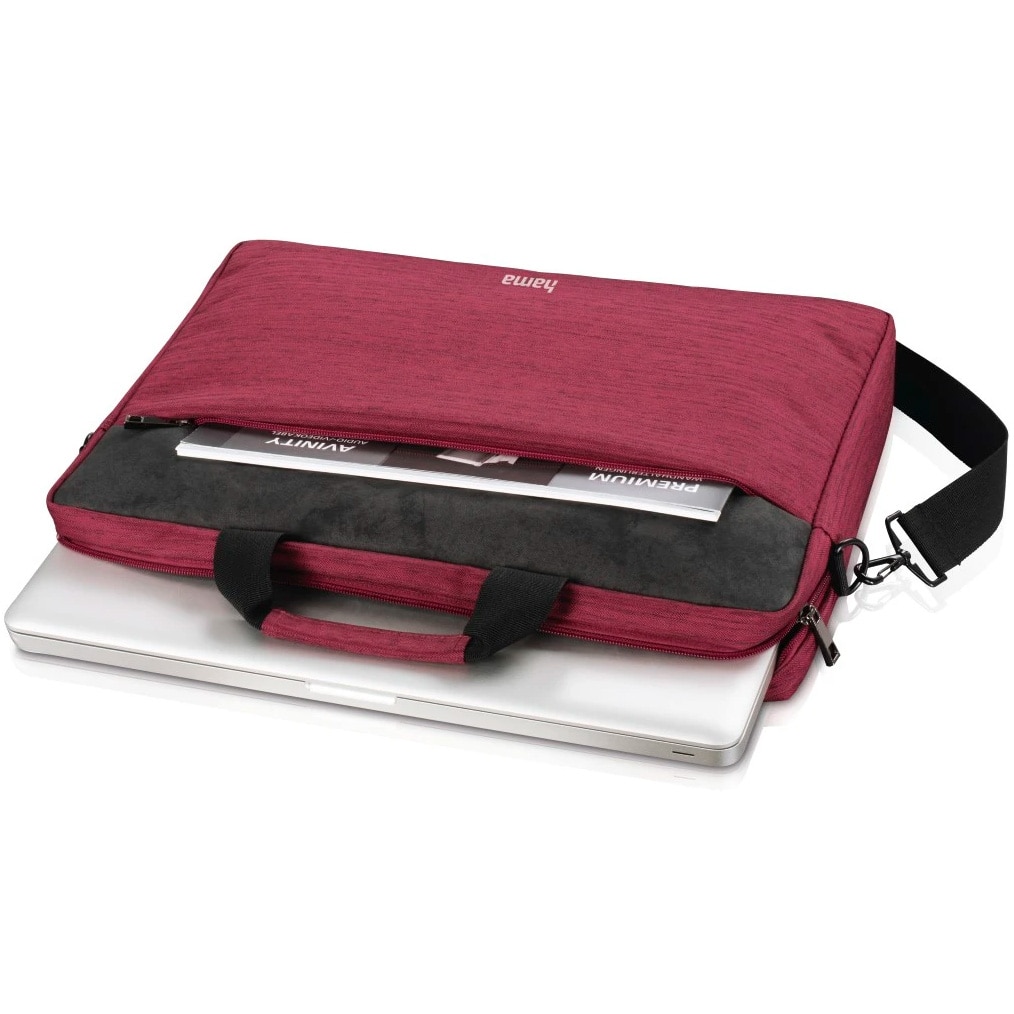 Geanta Hama Pentru Laptop "Tayrona", Pana La 40 Cm (15,6"), Rosu