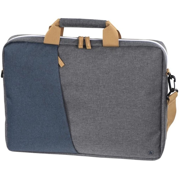 Чанта за лаптоп Hama Florence, До 40 см (15,6"), Син/Сив