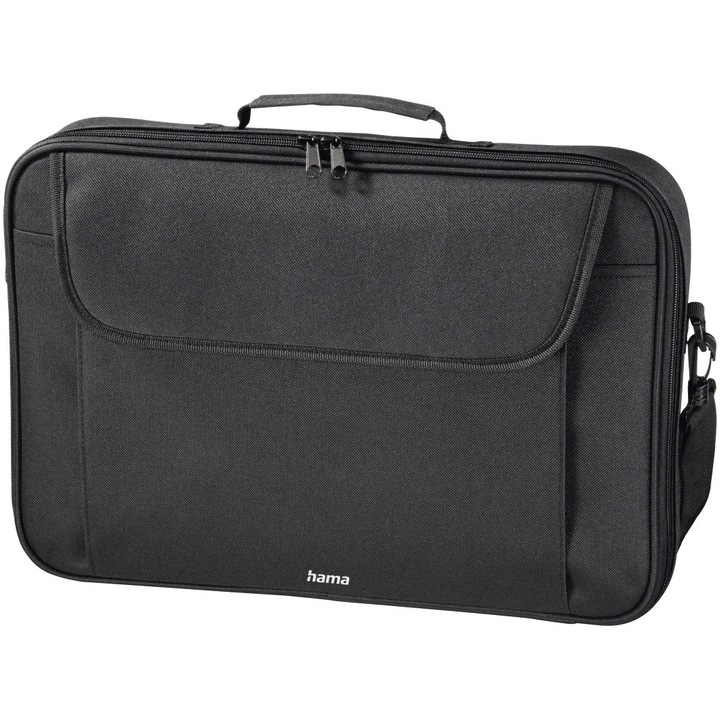 Geanta Hama Pentru Laptop Montego, Pana La 40 Cm (15,6"), Negru