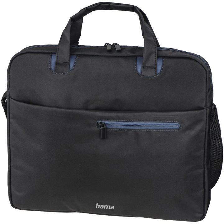 Hama Sydney Laptop táska, 40 Cm (15.6"), Fekete/Kék