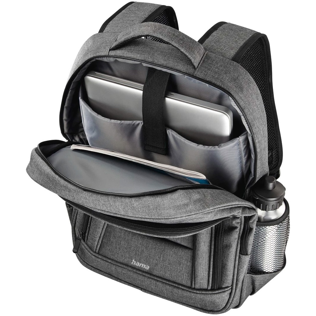 Rucsac Hama Pentru Laptop Business, Pana La 40 Cm (15,6"), Gri