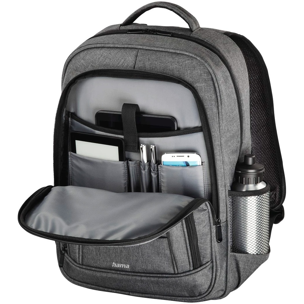 Rucsac Hama Pentru Laptop Business, Pana La 40 Cm (15,6"), Gri