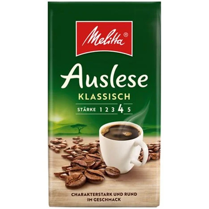 Cafea macinata Melitta Auslese klassisch, 500 gr
