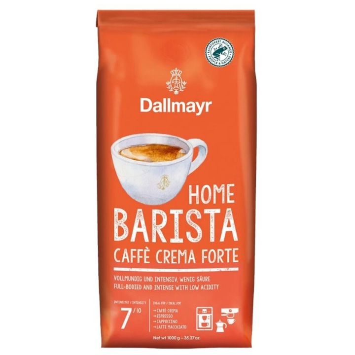 Кафе на зърна Dallmayr Home Barista Forte, 1 кг