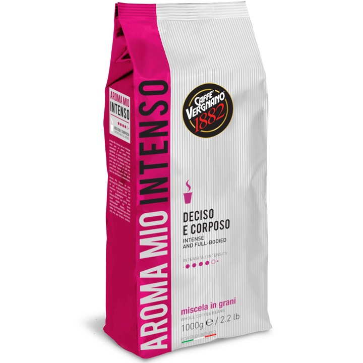 Cafea boabe Vergnano Aroma Mio Intenso, 1 Kg