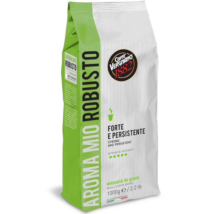 Cafea boabe Vergnano Aroma Mio Robusto, 1 Kg