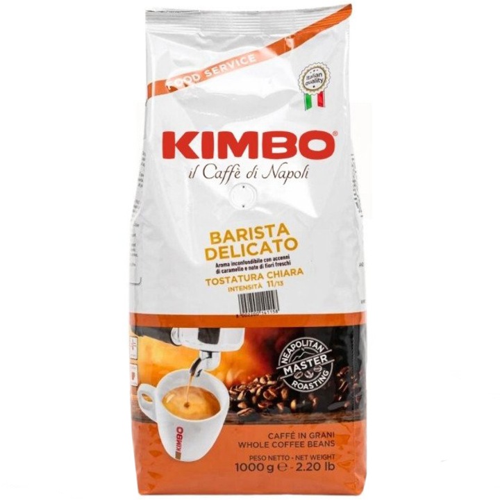 Cafea boabe Kimbo Espresso Barista Delicato 1Kg