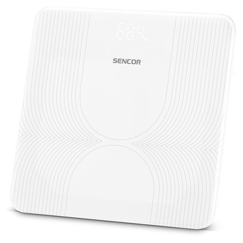 Cantar, Sencor, SBS 2475WH, Max 180 kg, Alb