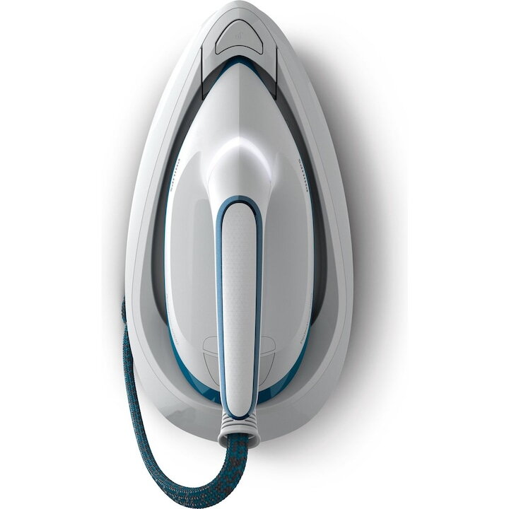 Statie de calcat cu abur, cu boiler Philips PerfectCare seria 6000 ‎PSG6022/20, talpa SteamGlide Plus, presiune pompa max. 6.5 bari, abur 130g/min, jet de abur 500g, capacitate rezervor detasabil 1.8l, tehnologia OptimalTEMP, Alb