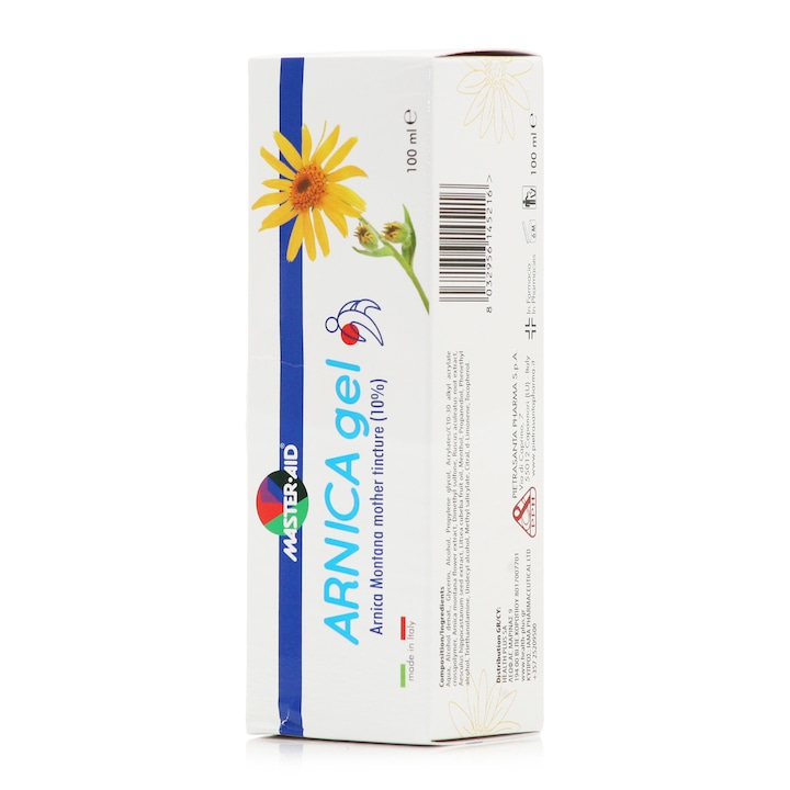 Gel cu arnica pentru lovituri/vanatai, Master Aid, 100 ml