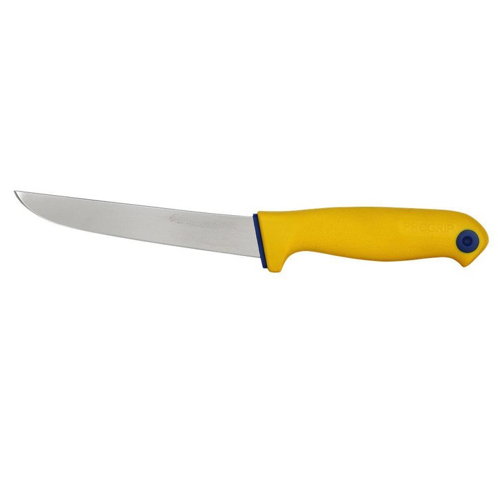 Cutit Morakniv lat dezosat profesional pt macelar 7157 PG, galben, 157mm
