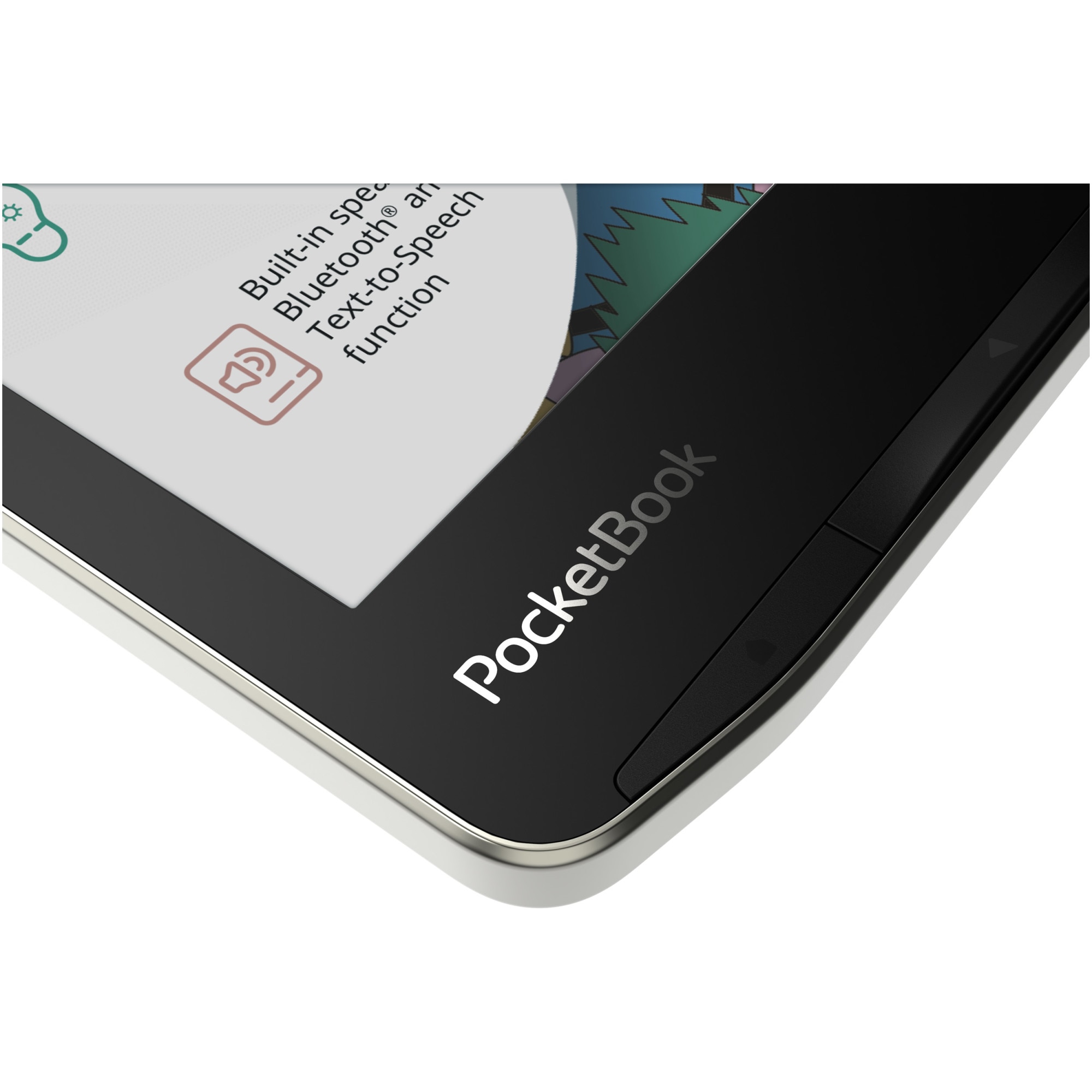 PocketBook InkPad Color E-Book Reader | Large 7.8'' Color Screen |  Glare-Free E-Ink Kaleido™ Plus | Audiobooks & Bluetooth