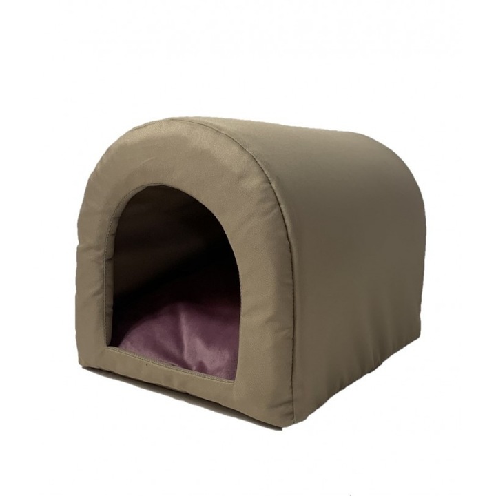 Casuta pentru animale de companie, Go Gift, Spuma/Poliester, 600 x 330mm, Maro