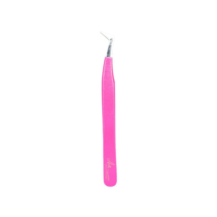 Пинсети за мигли Aria, обем, hot pink