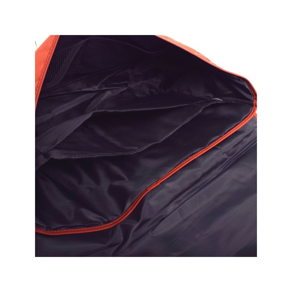 Geanta de umar pentru laptop, VENITIVO®, potrivita pentru laptop pana la 15.6", 2 compartimente exterioare si 3 compartimente interioare, culoare caramiziu