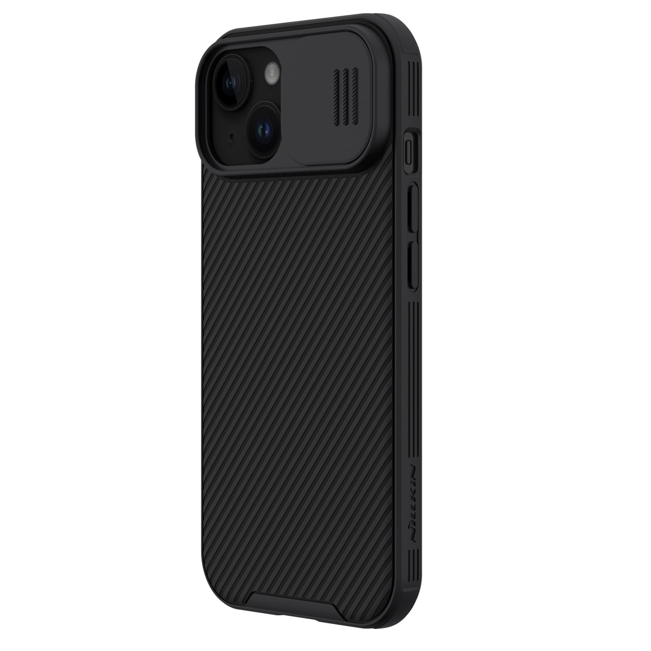 Carcasa Nillkin Cam Shield Pro compatibila cu iPhone 15 Plus Black