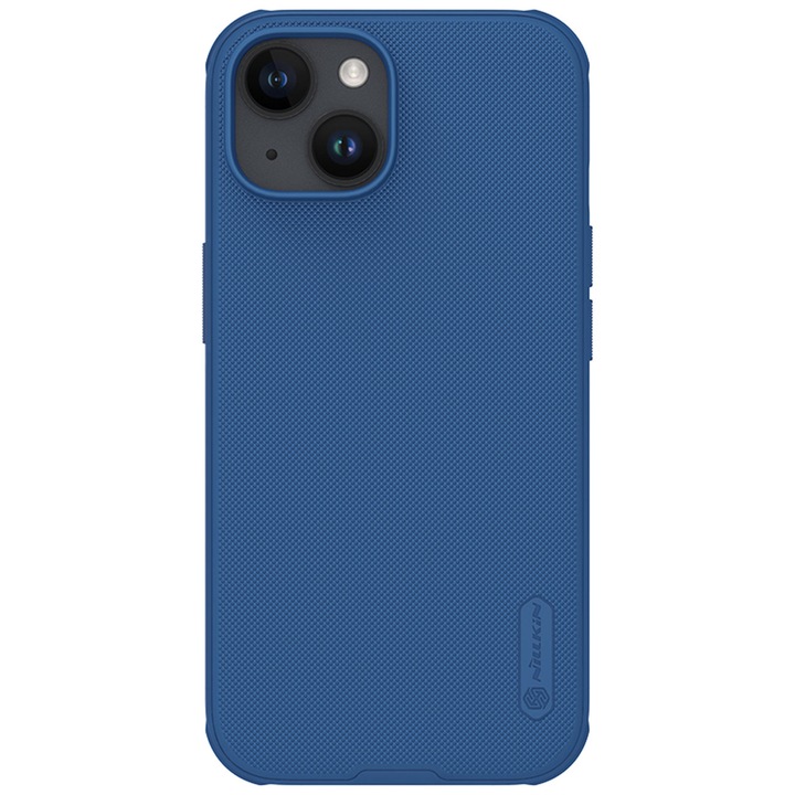 Carcasa Nillkin Frosted Shield Pro compatibila cu iPhone 15 Blue