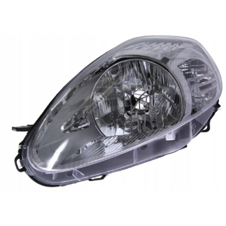 Far principal stanga pentru Fiat Punto Grande, halogen, reglare electrica, cu motor, omologare UE, Nou (2008 - 2012)