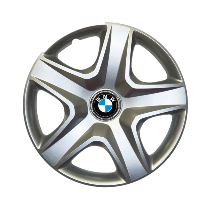 Комплект от 4 капачки за джанти Creative Rey R14, подходящи за 14 инчови джанти, за BMW, модел 202