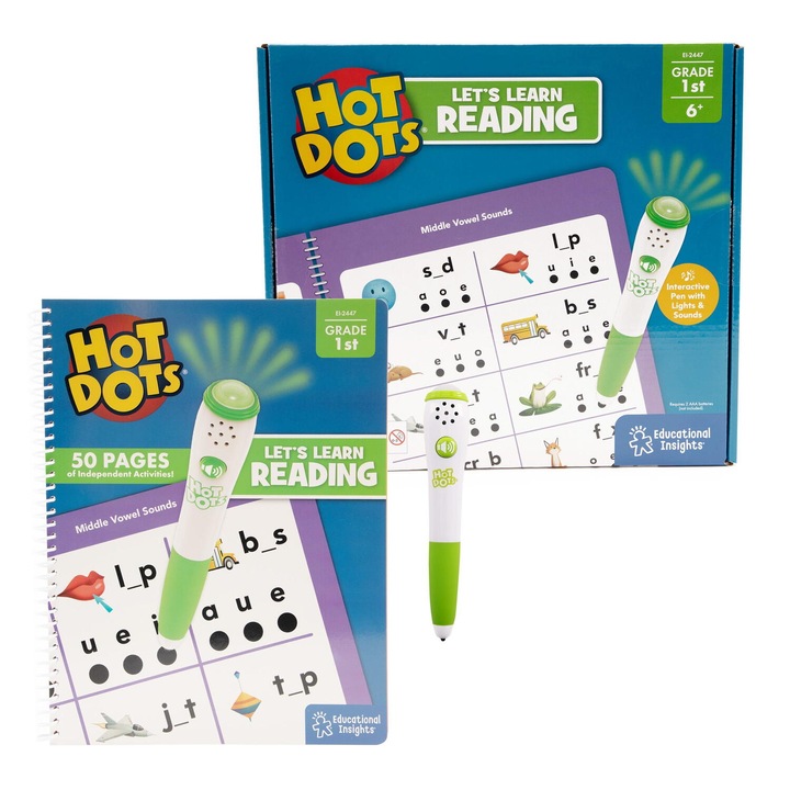 Hot Dots® készlet - Tanulj meg angolul olvasni