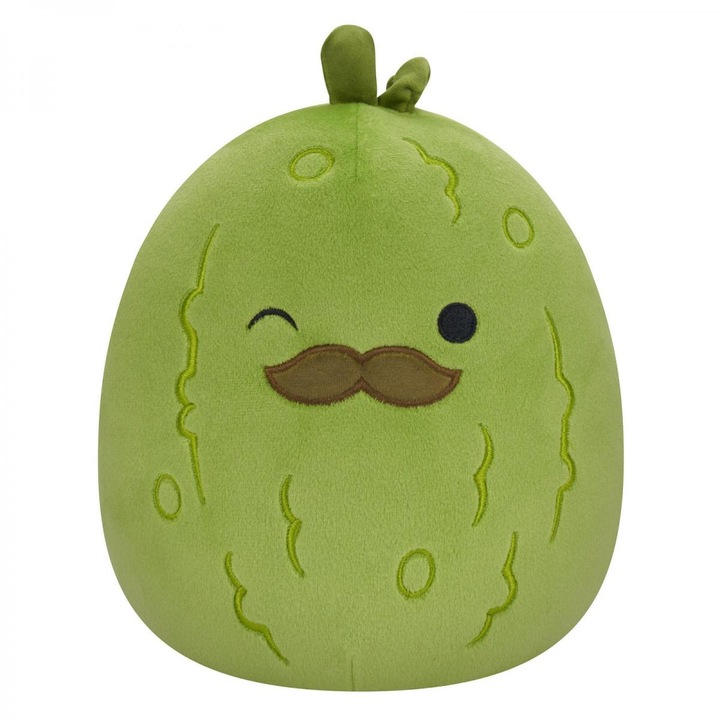 Jazwares Squishmallows Charles a bajuszos savanyú uborka, 20 cm