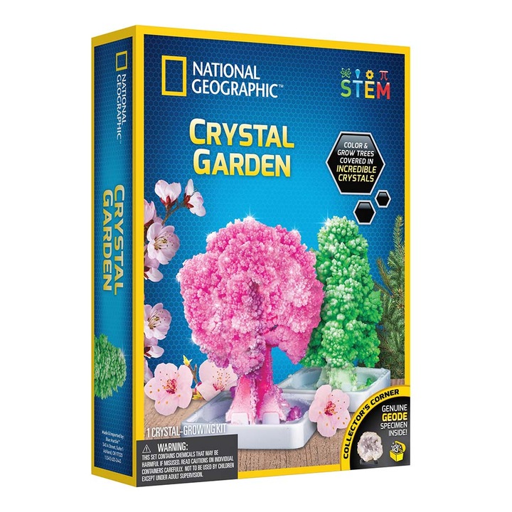 Образователен комплект National Geographic - Crystal Garden