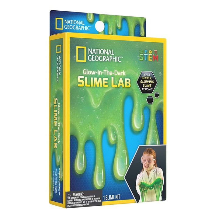 Образователен комплект National Geographic -Learn to make your own slime