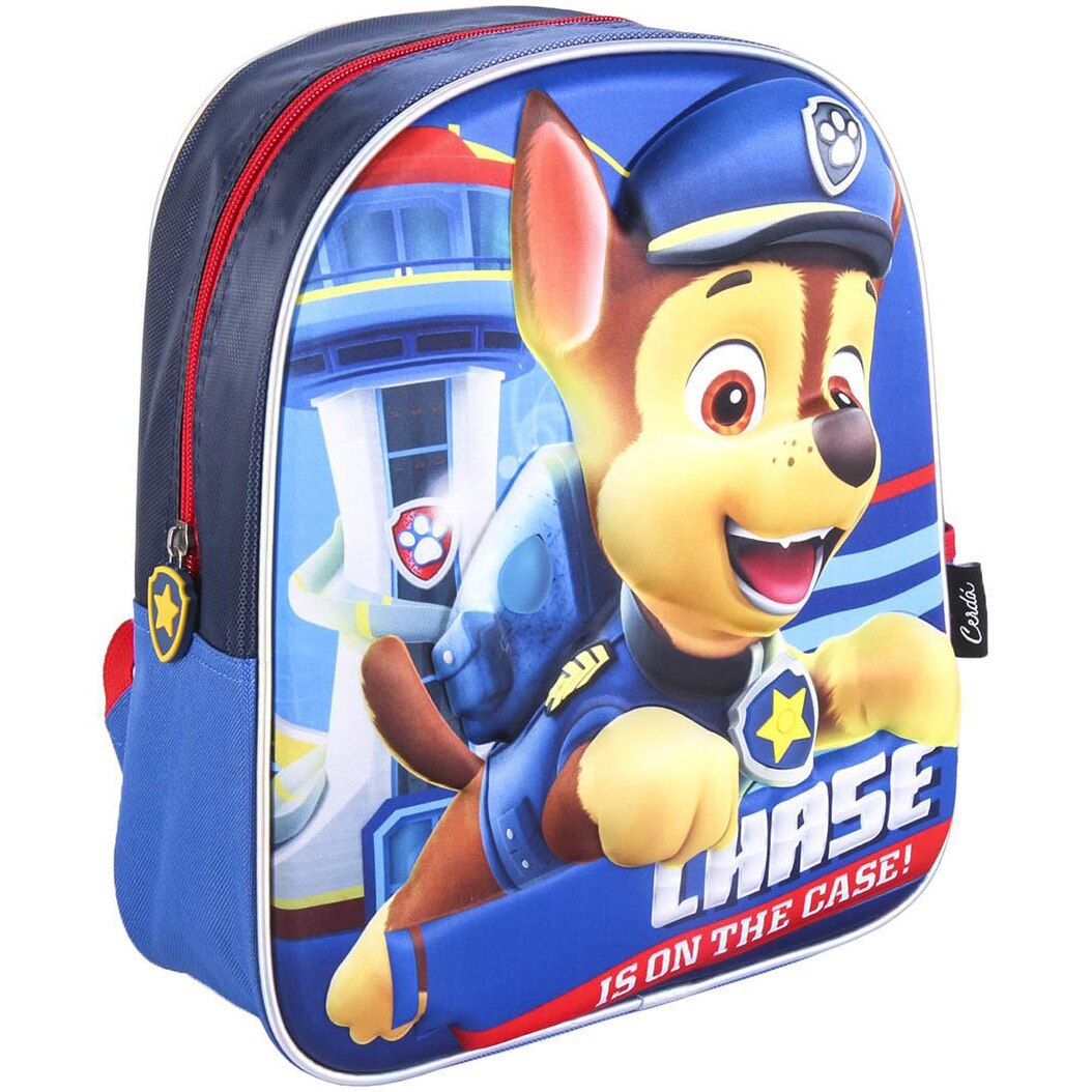 Ghiozdan Lumini 3D Multicolor Paw Patrol, Dimensiuni 25Cm X31Cm X10Cm