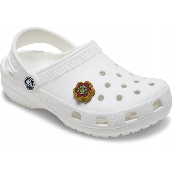 Crocs kiegészítő Jibbitz, Glitter Happy Daisy, Multicolor