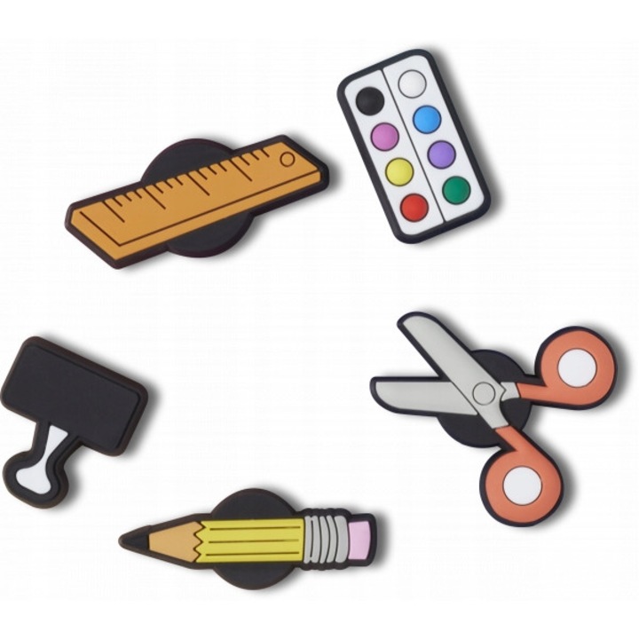 Accesoriu Crocs Jibbitz, Pencil Pouch bucati, Mulicolor