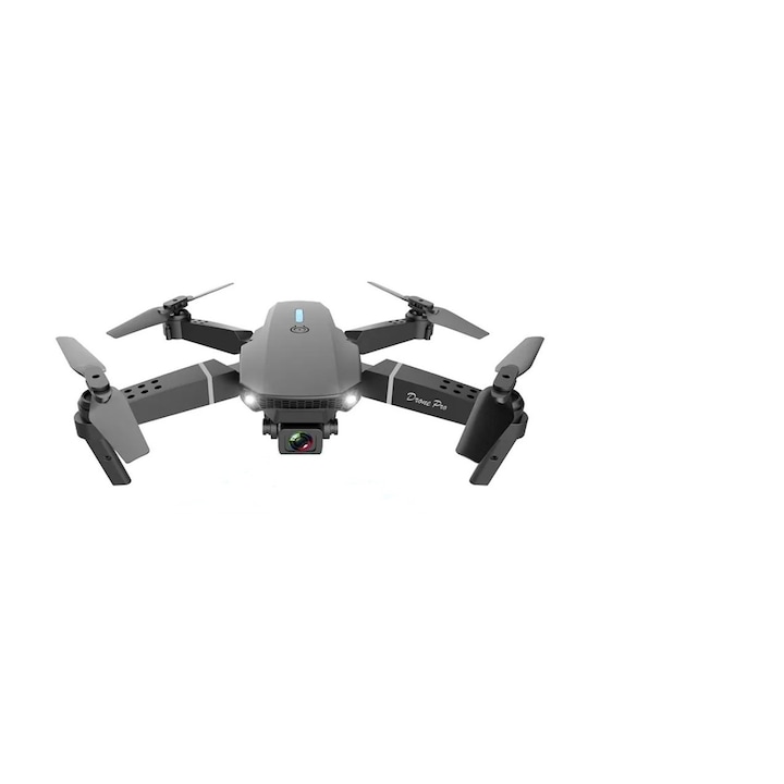 Drona E88, Camera 4K, Zbor 12min 100m, Pliabila, Geanta De Transport, Neagra
