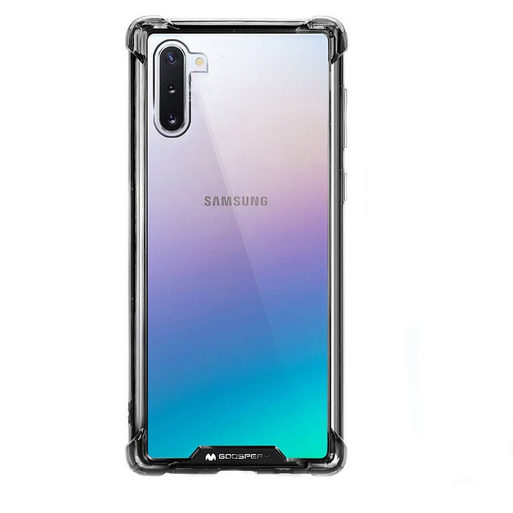 Протектор, съвместим със Samsung Galaxy S21 Plus, G-Tech Wonder Protect Anti-shock protection, Silicon Ultra Slim High Tech, прозрачен