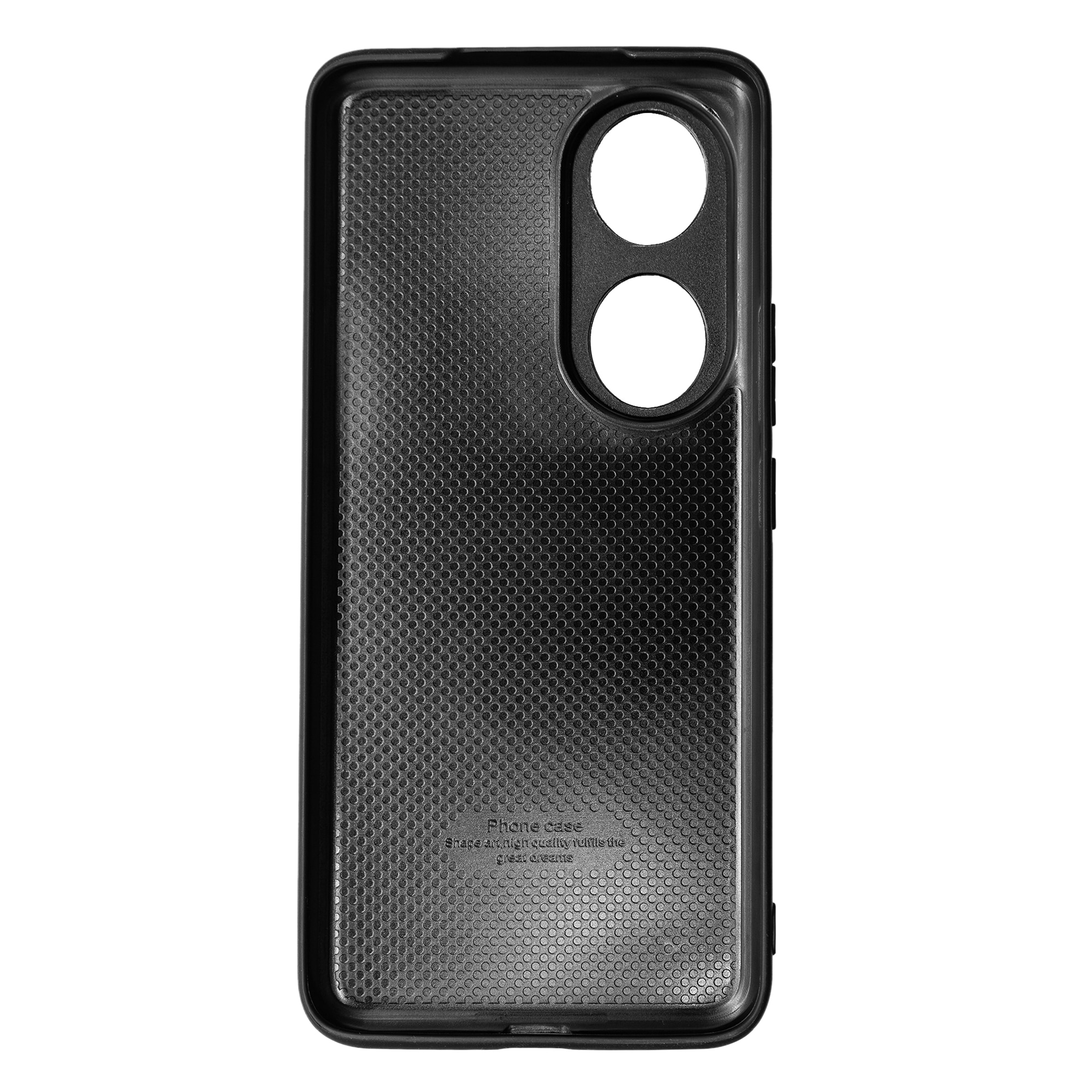 Husa alcantara SILKASE pentru Honor 90, material soft, culoare negru