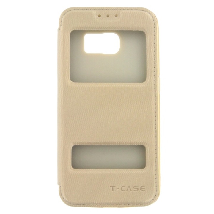 Husa de protectie pentru Samsung S6 Edge L996, Auriu